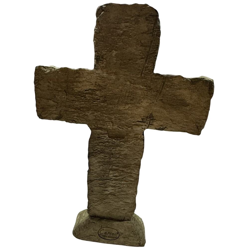 3D RESIN CROSS OF CHRIST "God Grant Me The Serenity..." Standing Cross - Picture 14 of 15